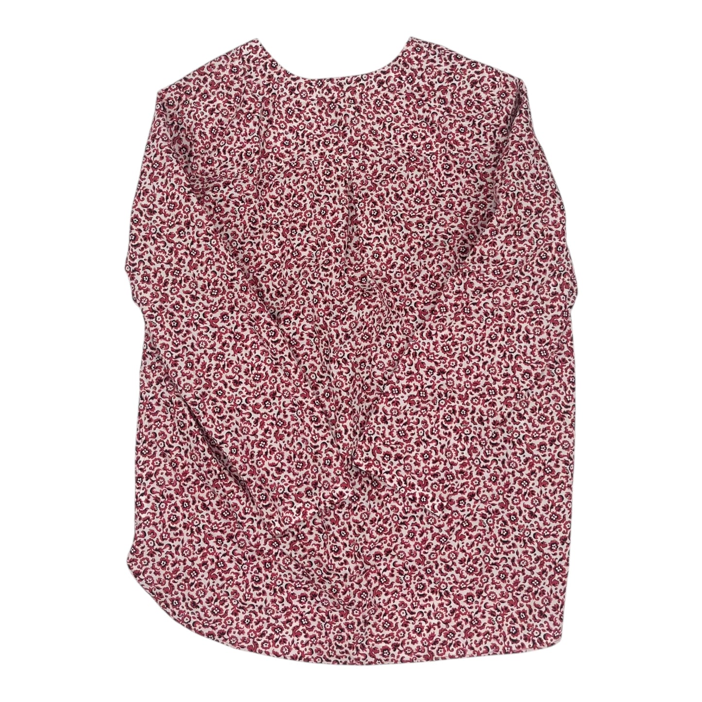 Top Ls By Lands End In Red, Size:Xl