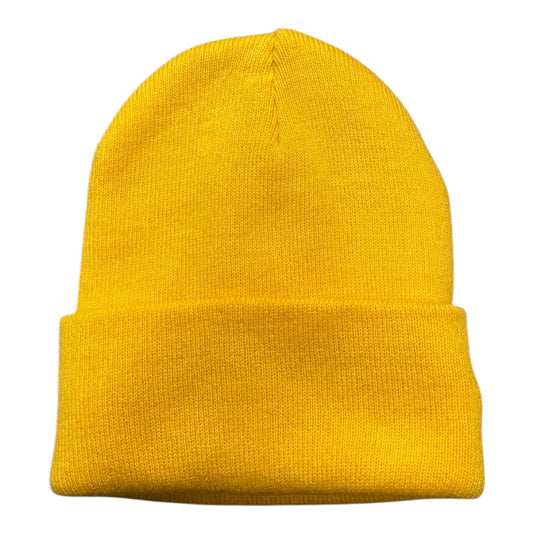 Hat Beanie By Port & Company In Yellow