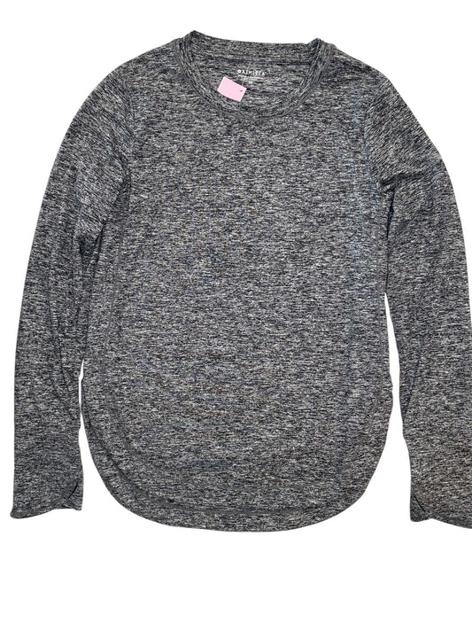 Athletic Top Ls Crewneck By Athleta In Grey, Size:Xs