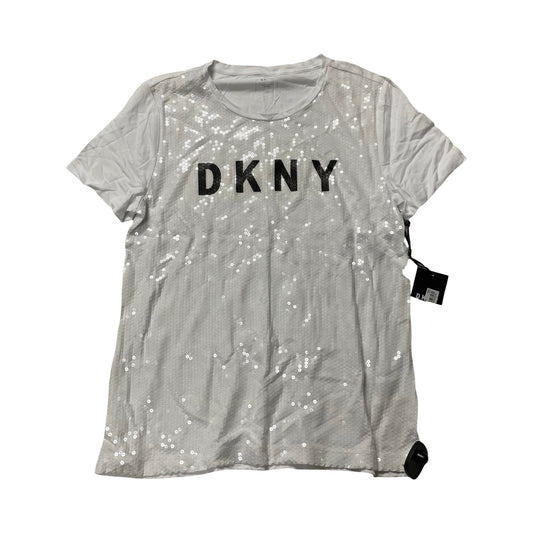 Top Ss By Dkny In White, Size:M