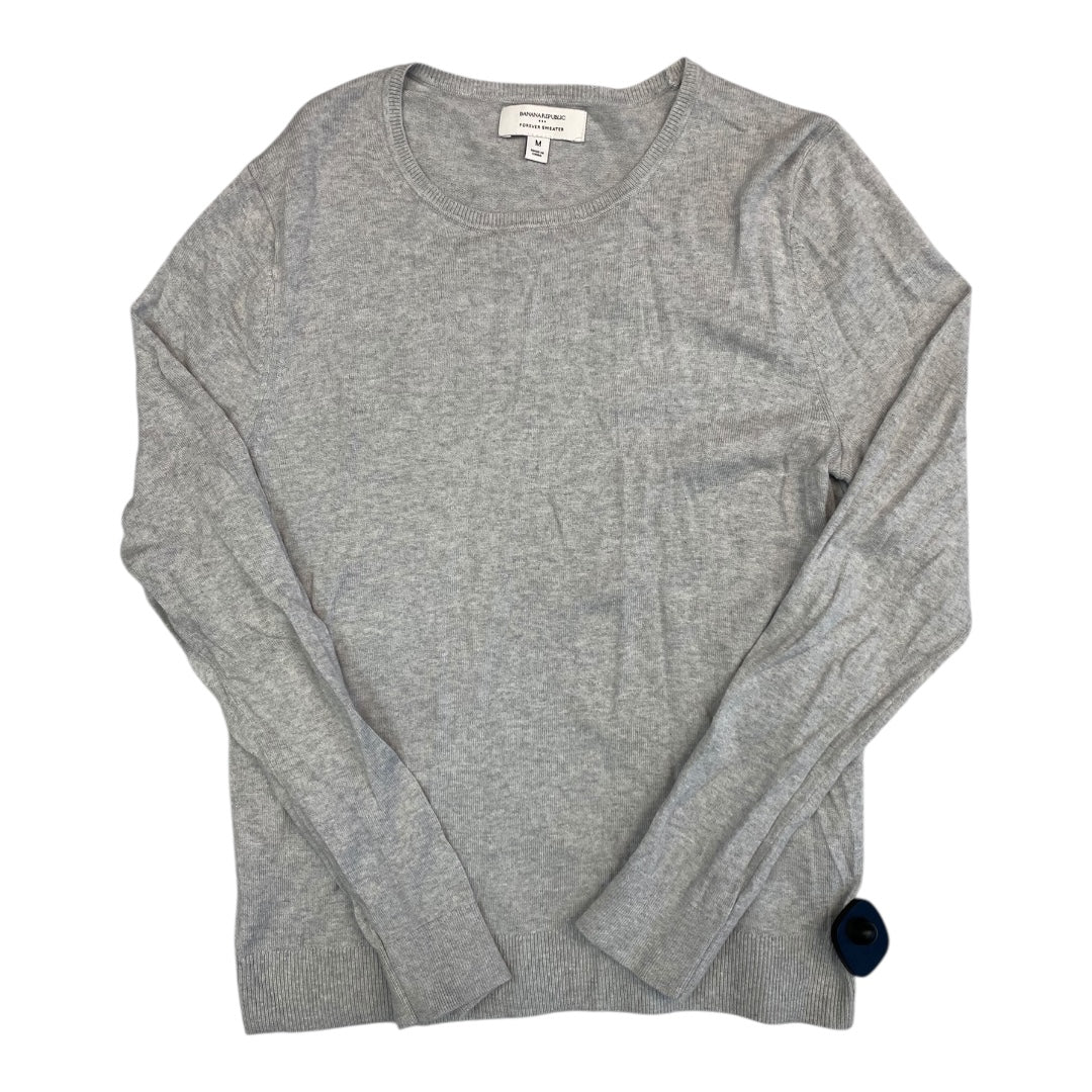 Sweater By Banana Republic In Grey, Size:M