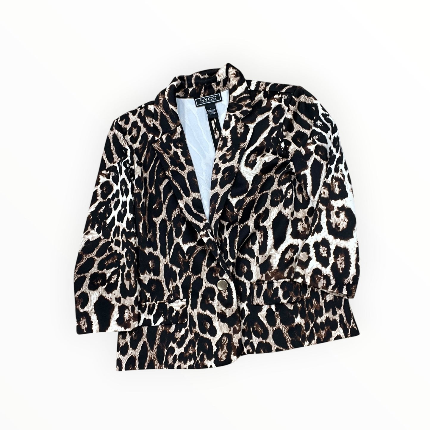 Blazer By Nycc In Animal Print, Size:L