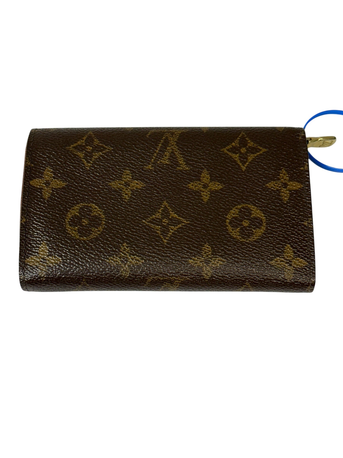Wallet Luxury Designer By Louis Vuitton In Brown, Size:Small
