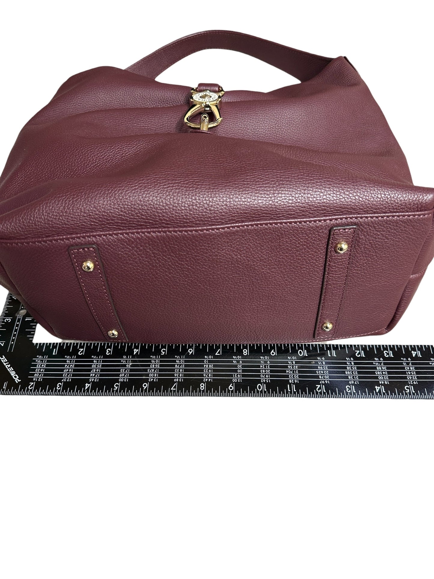 Handbag Designer By Dooney And Bourke In Maroon, Size:Large