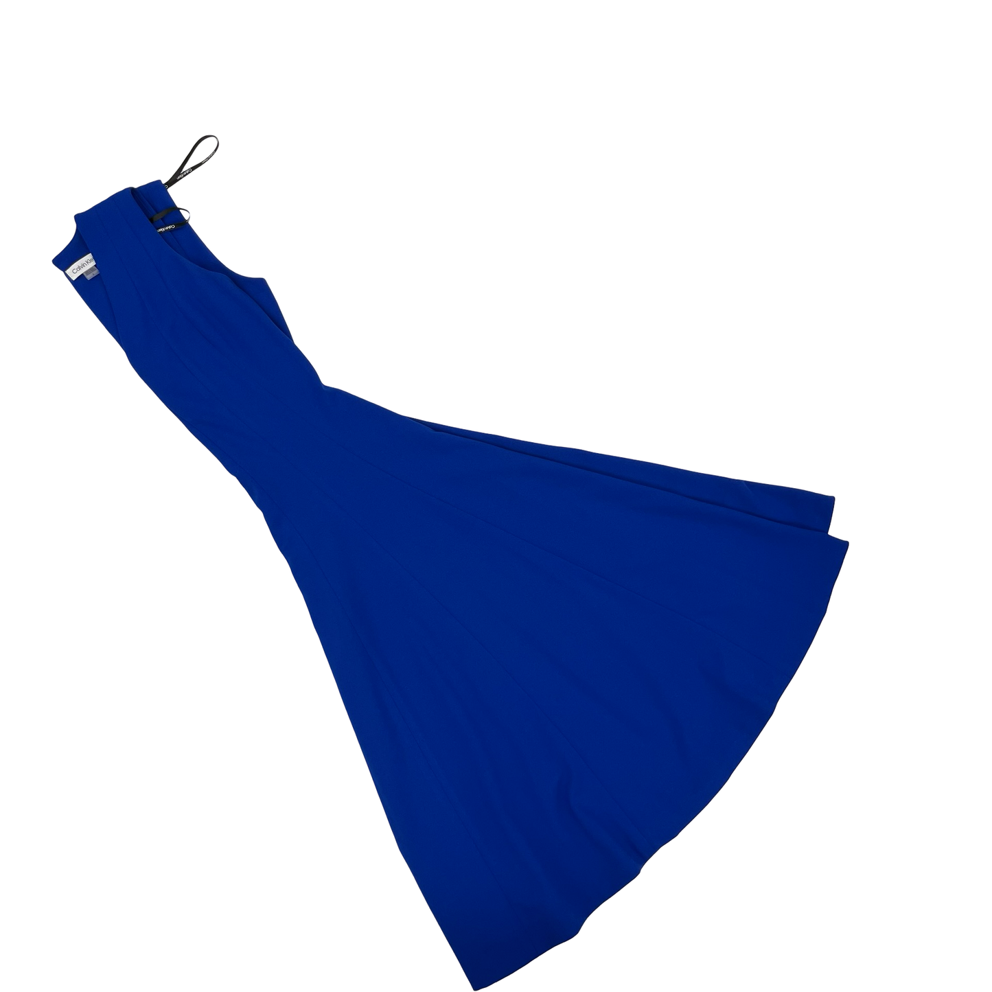 Dress Work By Calvin Klein In Blue, Size:4