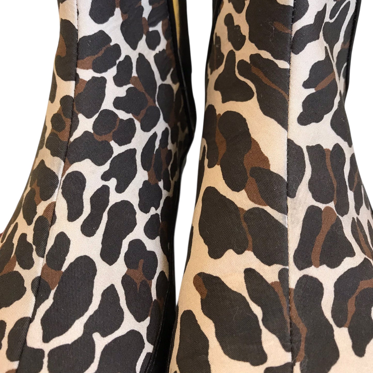 Boots Designer By Tory Burch In Animal Print, Size:7