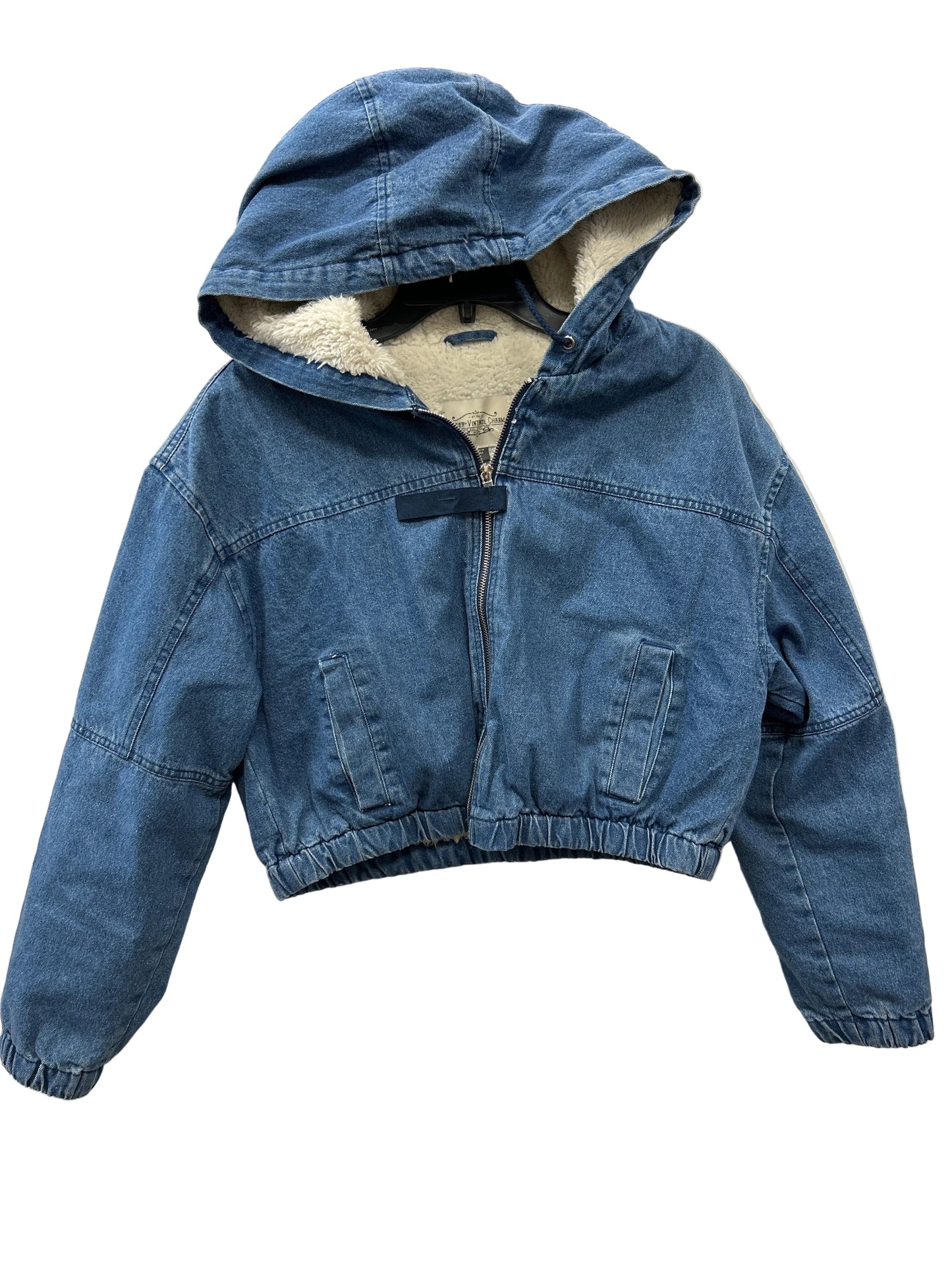 Jacket Denim By Cmc In Blue Denim, Size:M