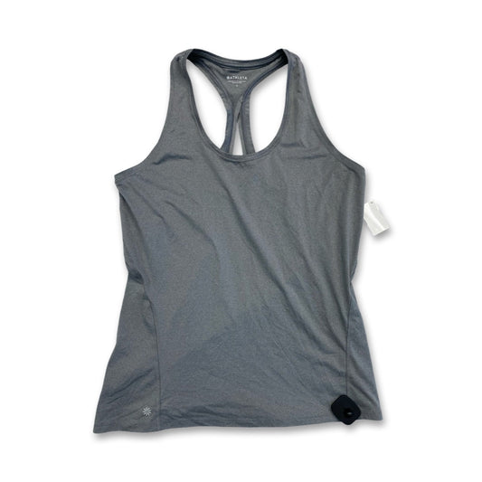 Athletic Tank Top By Athleta In Grey, Size:L