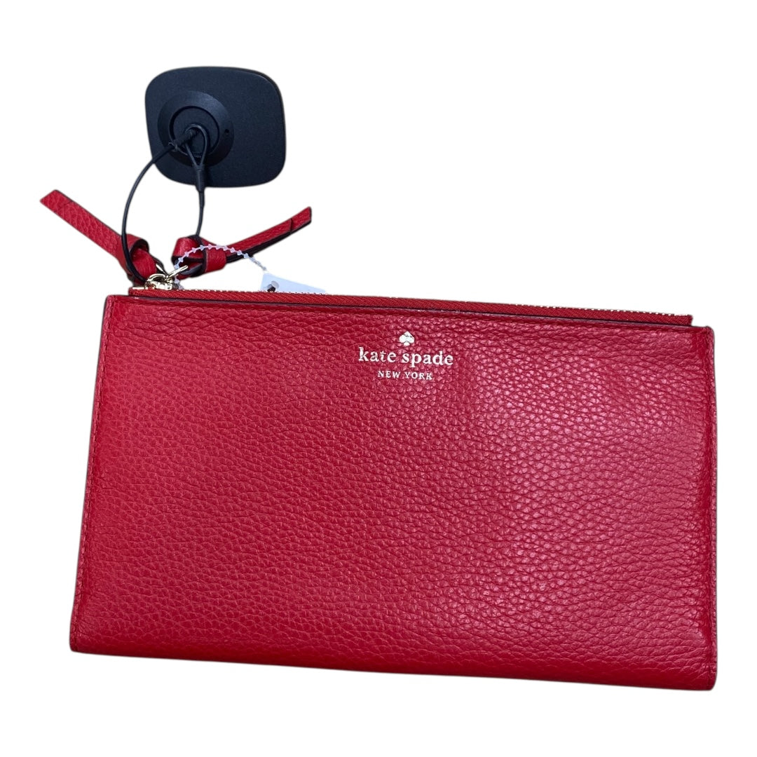 Wallet Designer By Kate Spade In Red, Size:Large