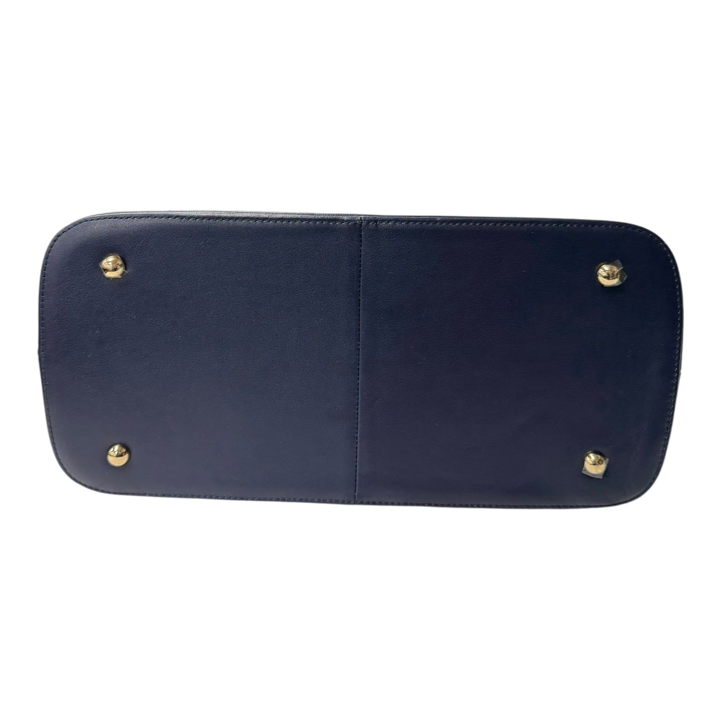Handbag By St. John In Blue, Size:Medium