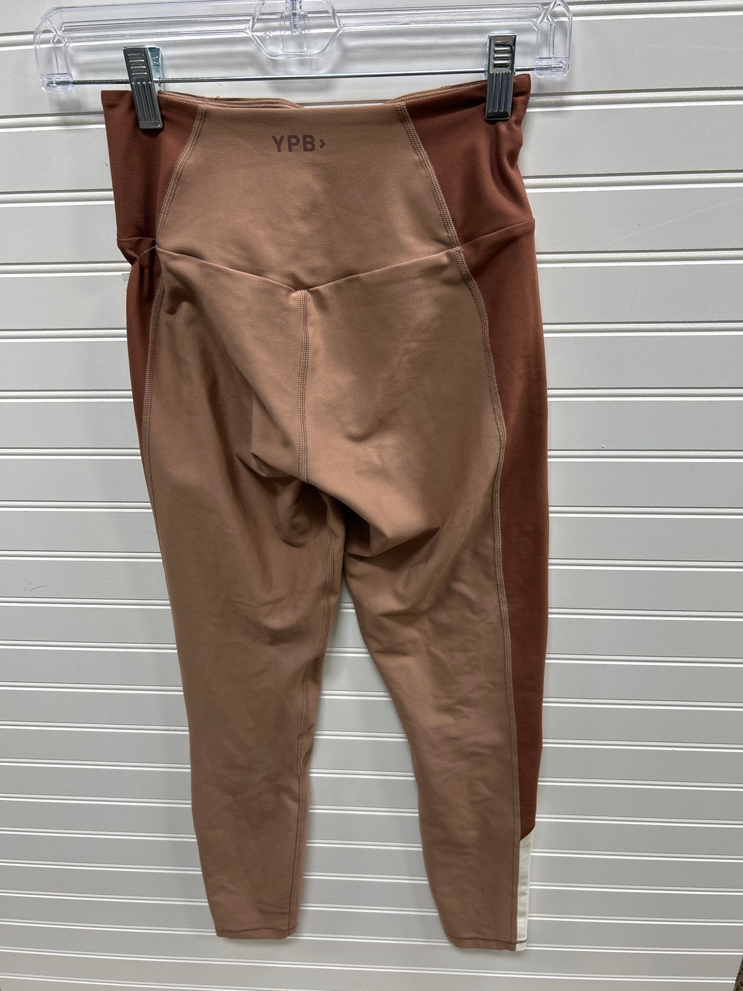 Athletic Leggings By Ypb In Brown, Size:S