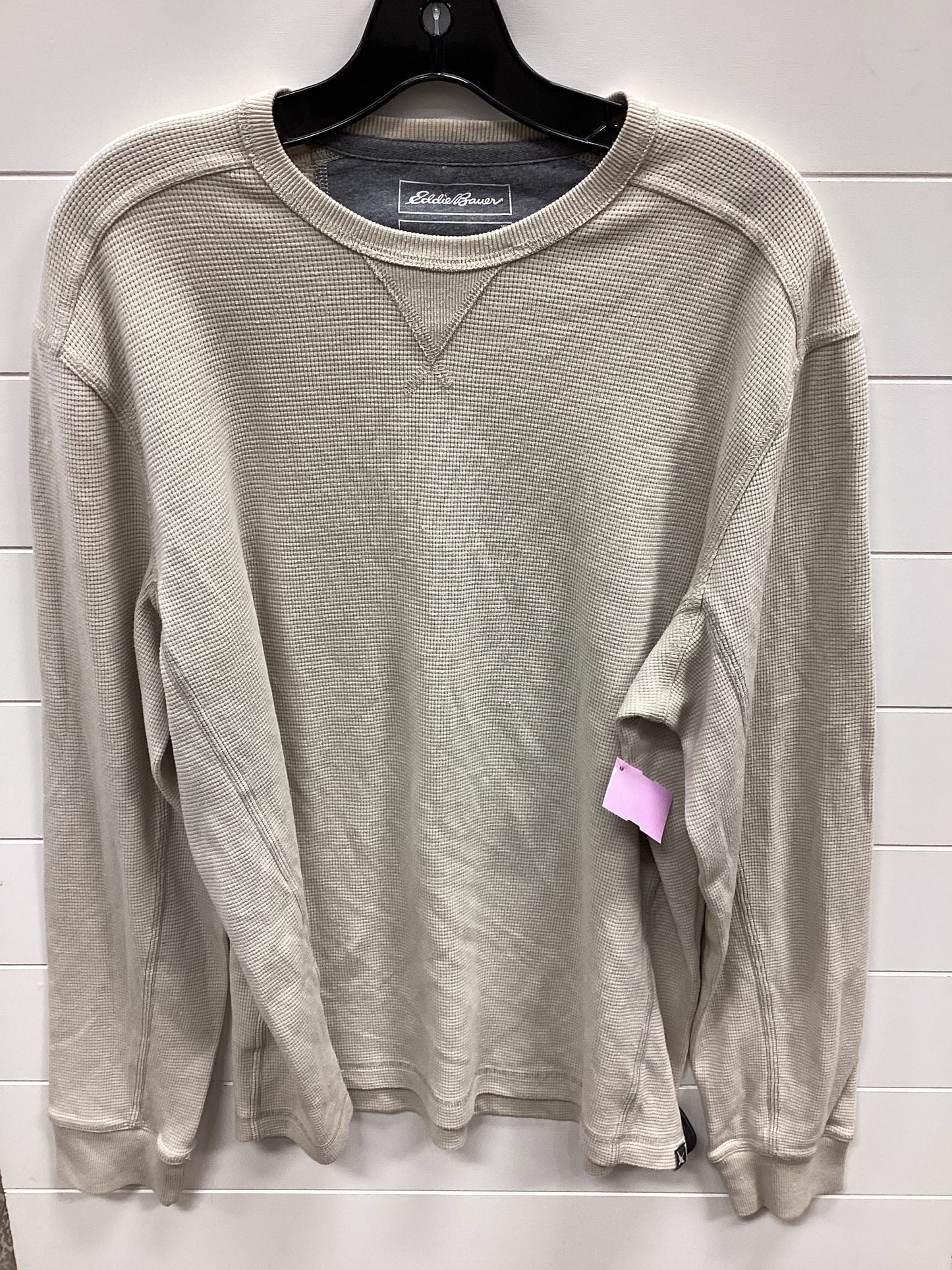 Top Ls By Eddie Bauer In tan, Size:Xl