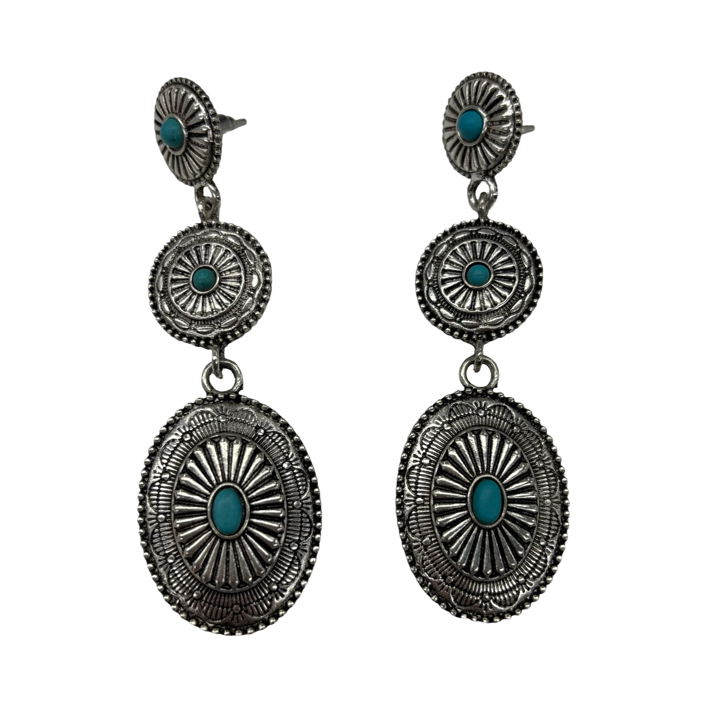 Earrings Dangle/Drop By Clothes Mentor In Silver