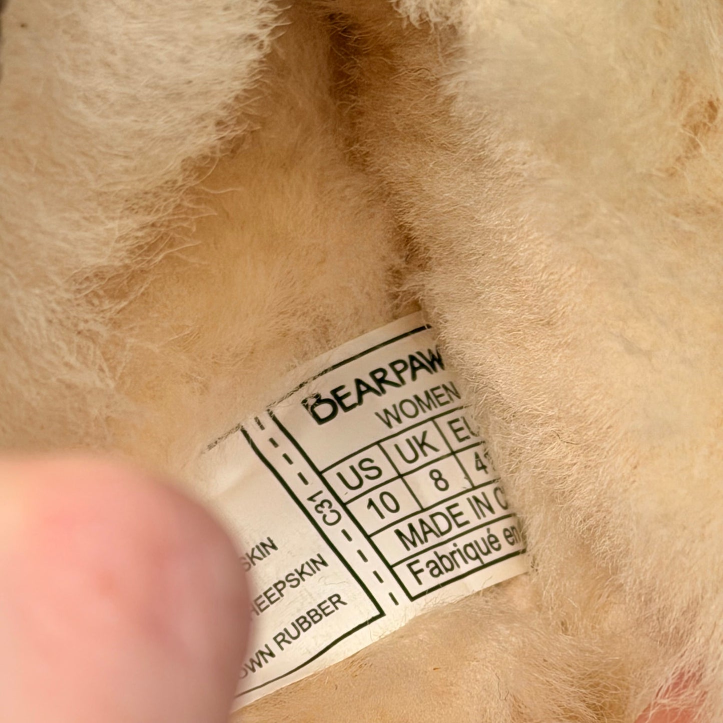 Slippers By Bearpaw In Taupe, Size: 10