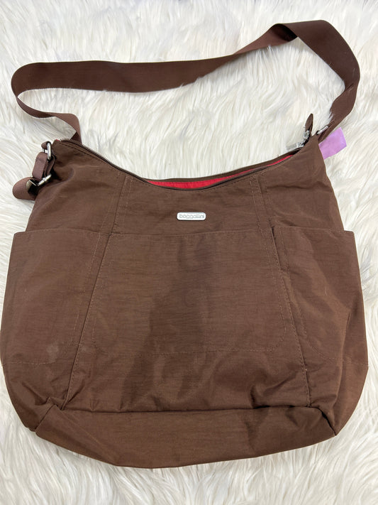 Handbag By Baggallini In Brown, Size:Large