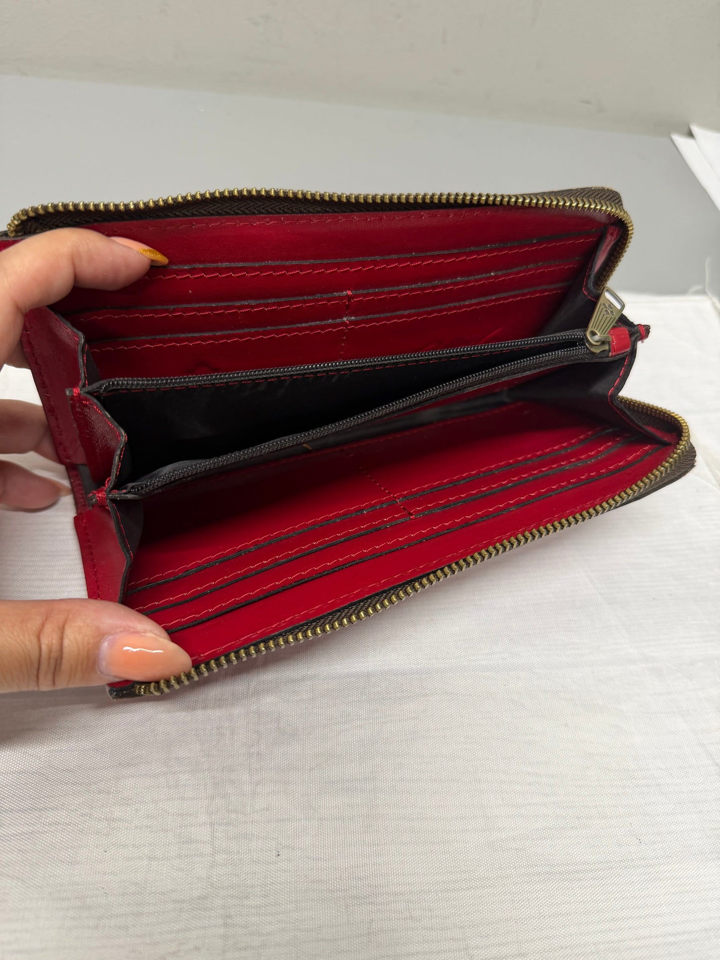 Wallet Designer By Patricia Nash In Red, Size:Large