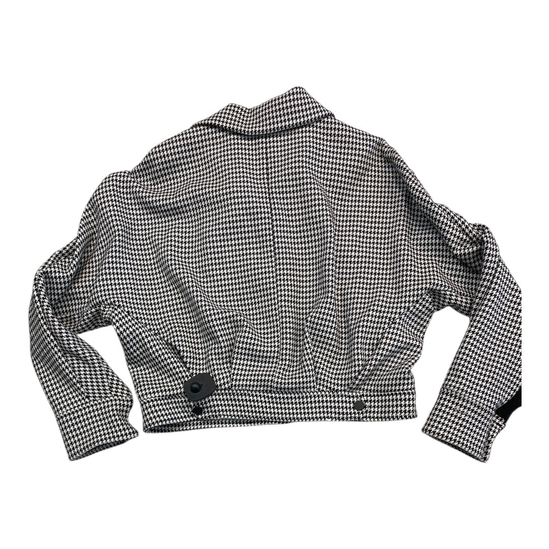 Jacket Other By Mango In Black & White, Size:S