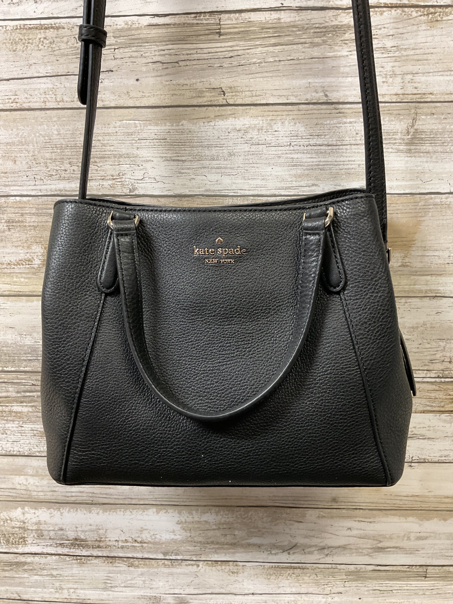 Handbag Designer By Kate Spade In Black, Size:Small