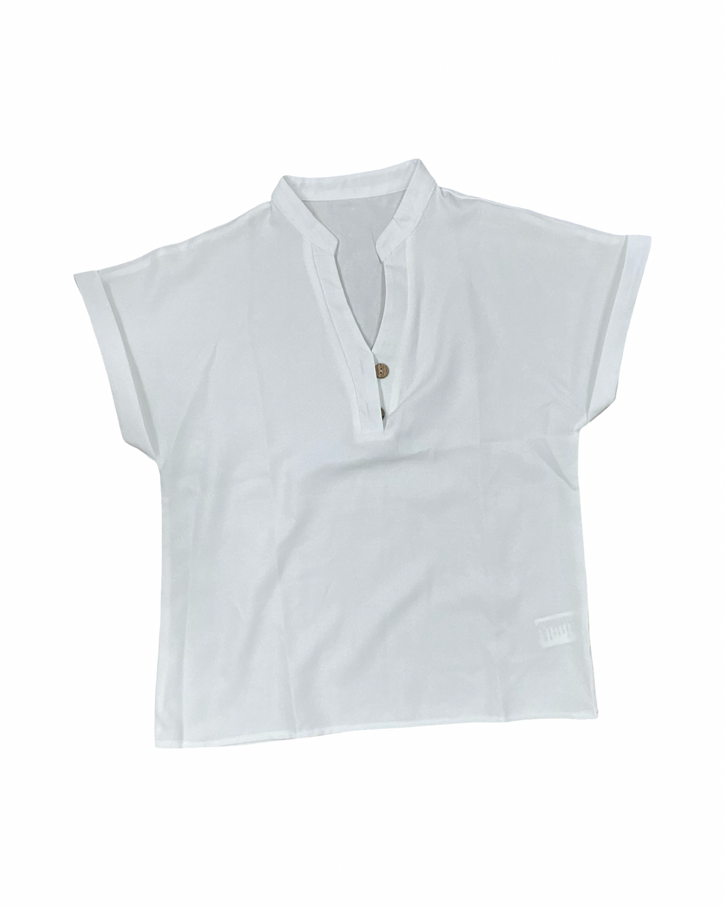 Top Ss By Clothes Mentor In White, Size:M