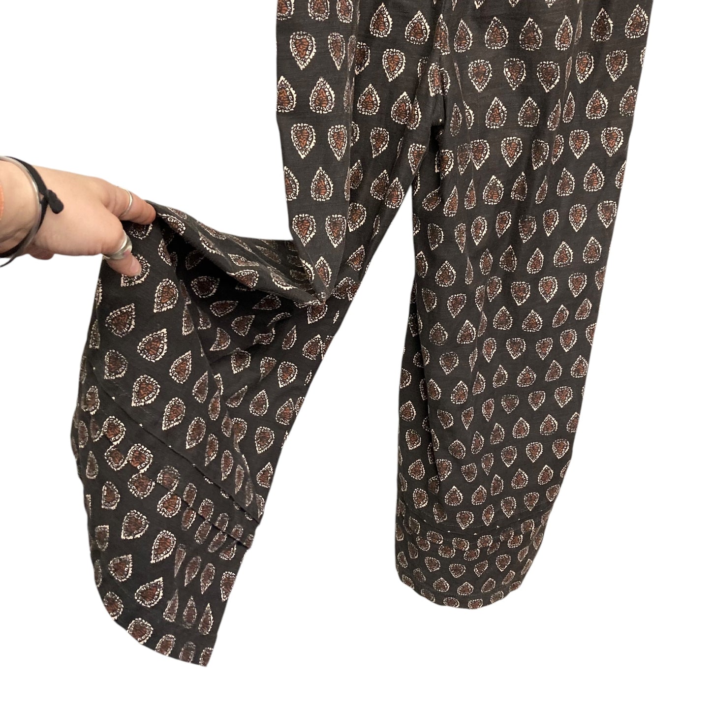 Jumpsuit By Anthropologie In Black & Brown, Size:Xxs