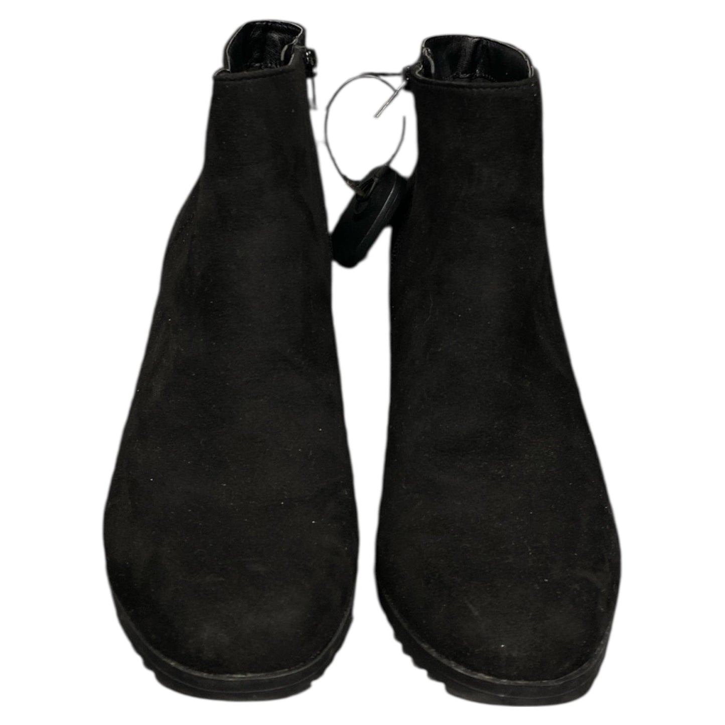 Boots Ankle Heels By Style And Company In Black, Size:8