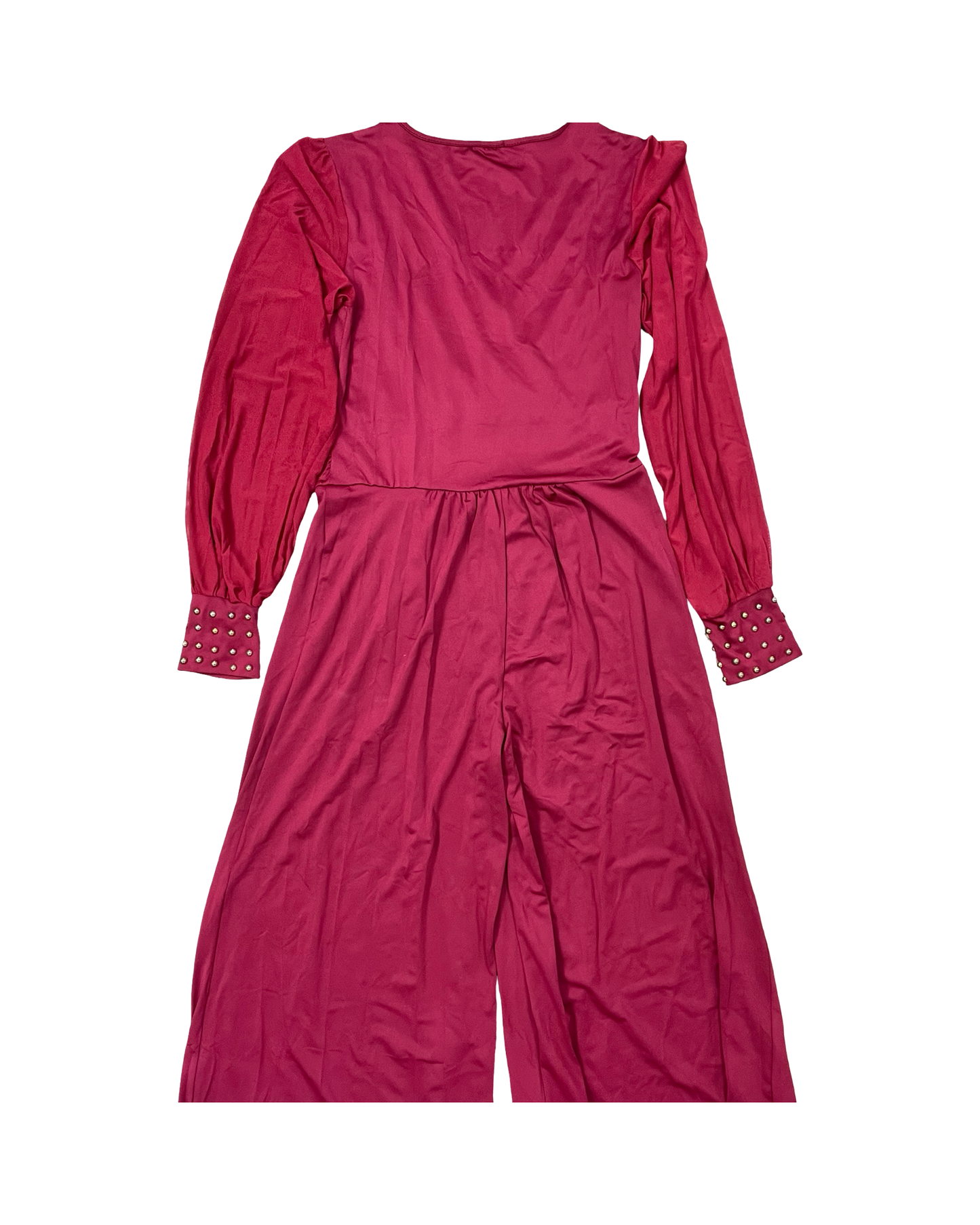 Jumpsuit By Clothes Mentor In Red, Size:M