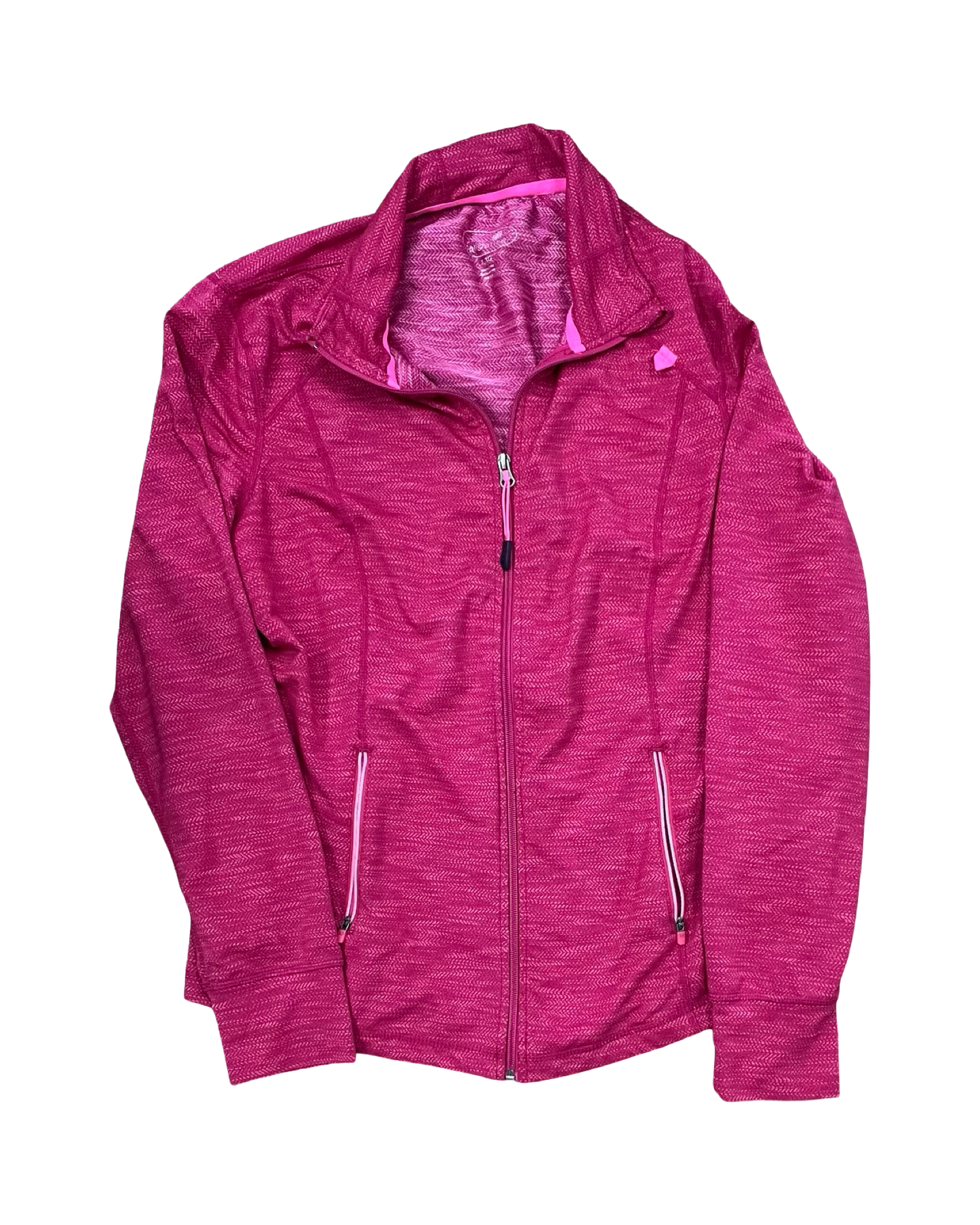Athletic Jacket By Tangerine In Pink, Size:Xl