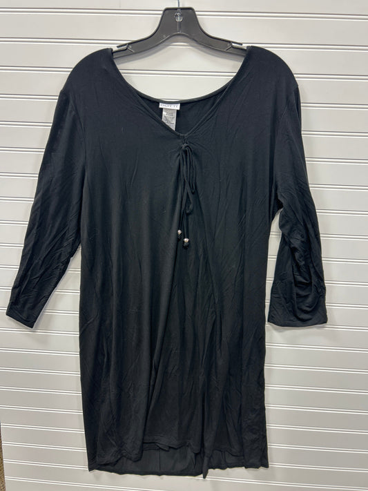 Dress Casual Midi By Cmc In Black, Size:L