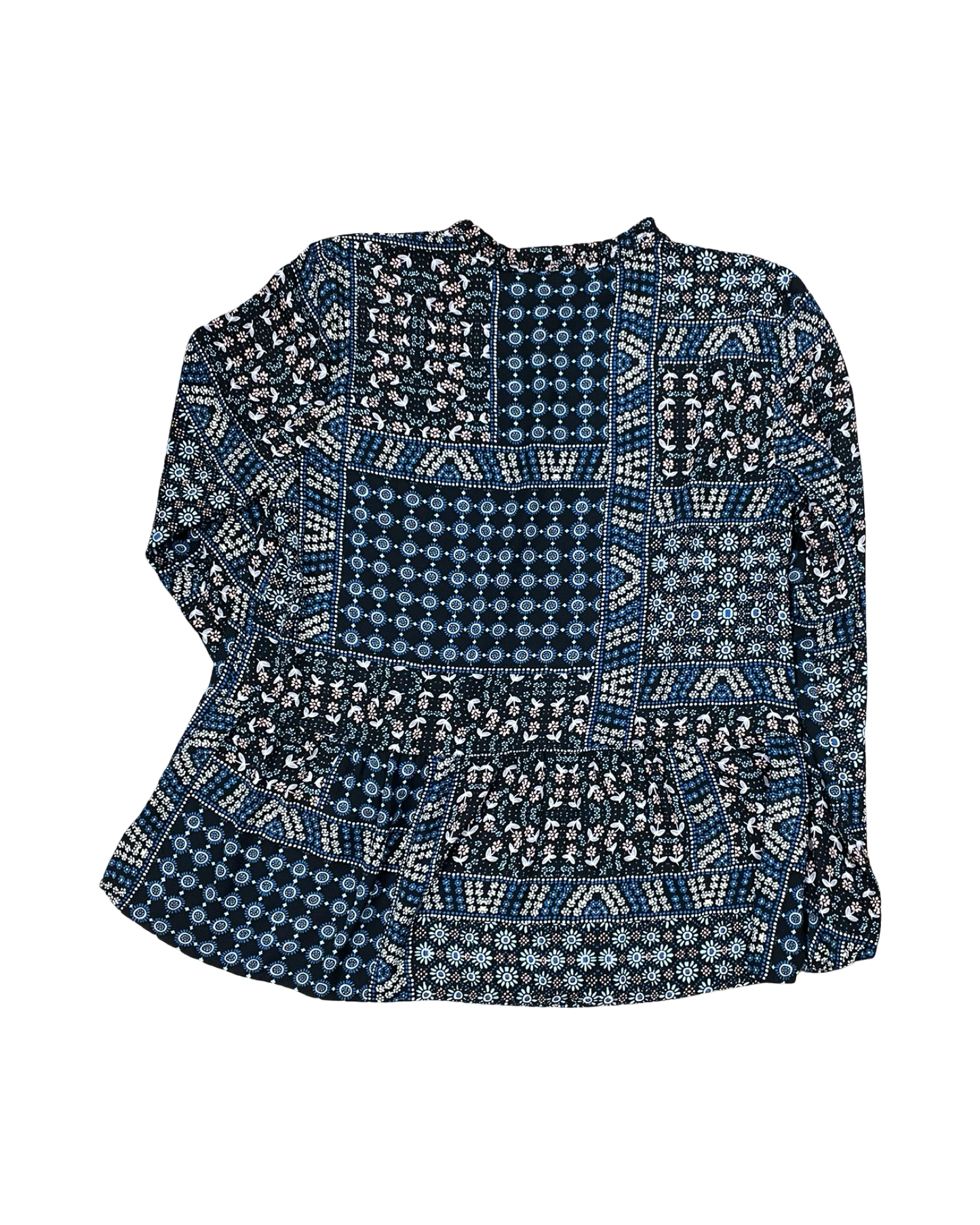 Top Ls By Loft In Navy, Size:M