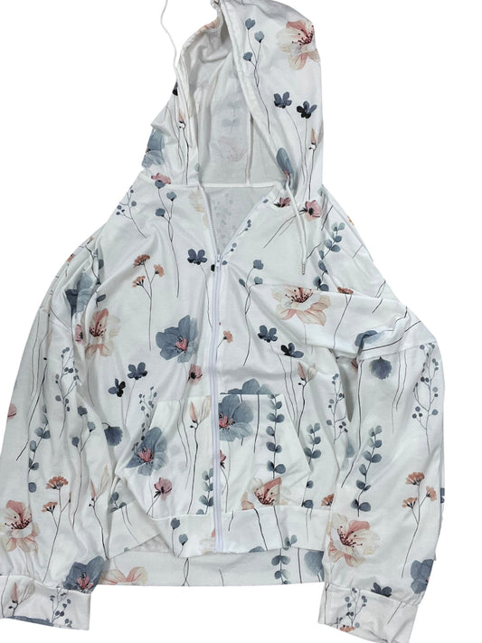Jacket Other By Clothes Mentor In White, Size:4X