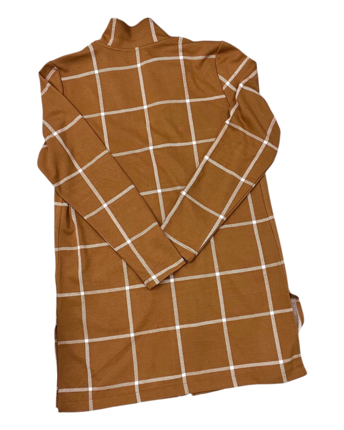 Cardigan By Maurices In Orange & White, Size:M
