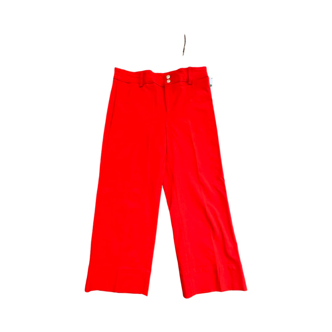 Pants Cropped By Chicos In Red, Size:8