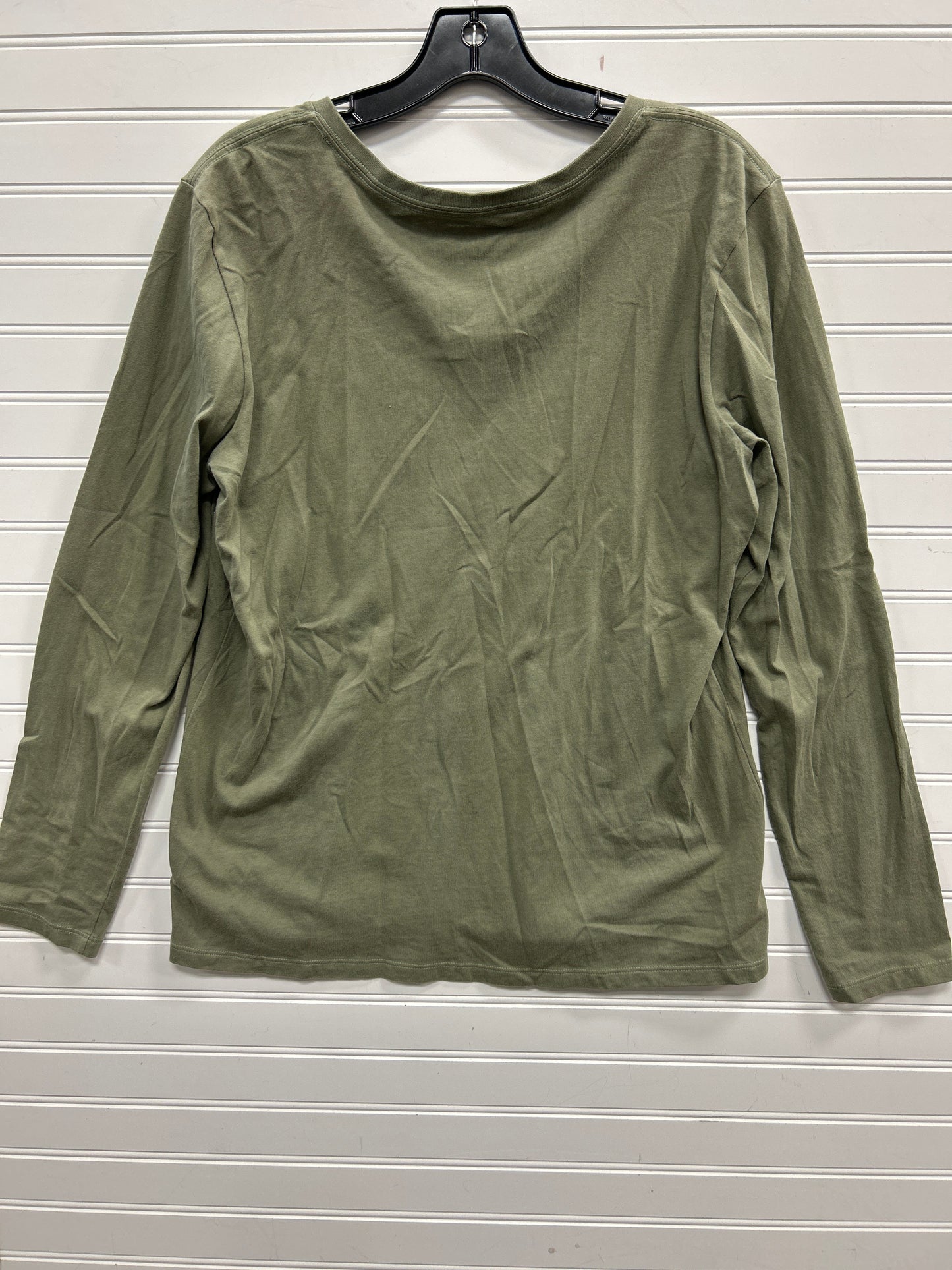 Top Ls By Life Is Good In Green, Size:L