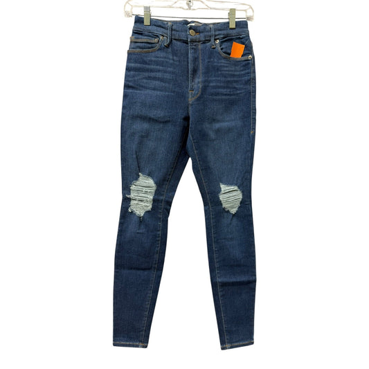 Jeans Skinny By Good American In Blue, Size:6