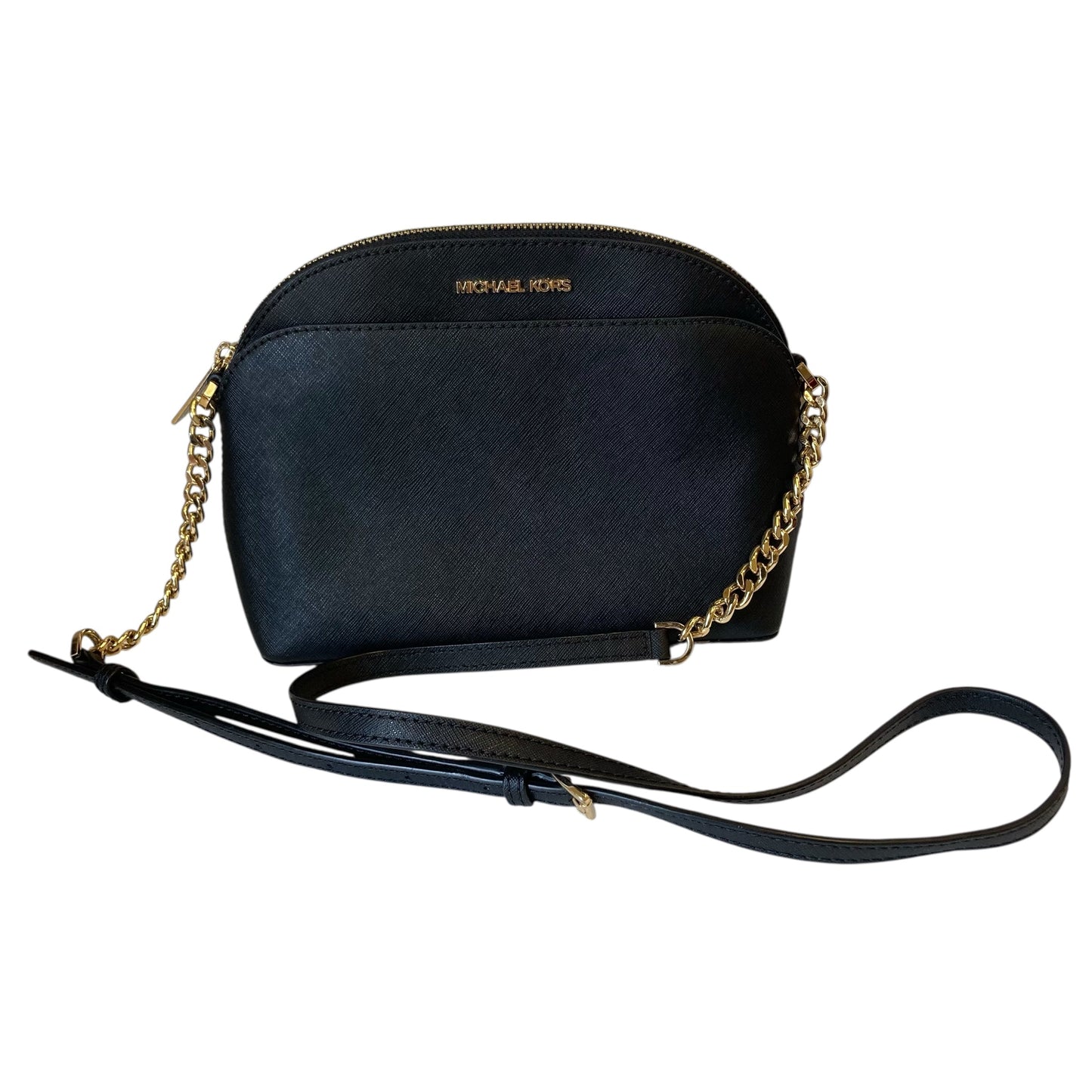 Crossbody Designer By Michael Kors In Black, Size:Small