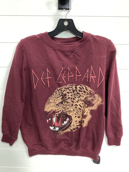 Top Ls By Clothes Mentor In Maroon, Size:S