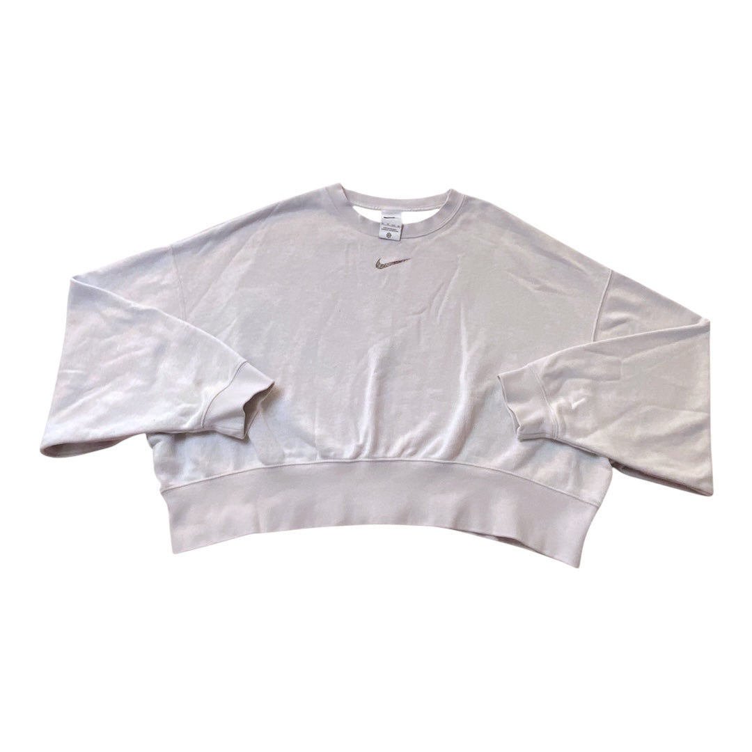 SWEATSHIRT CREWNECK by NIKE In IVORY, Size: XS