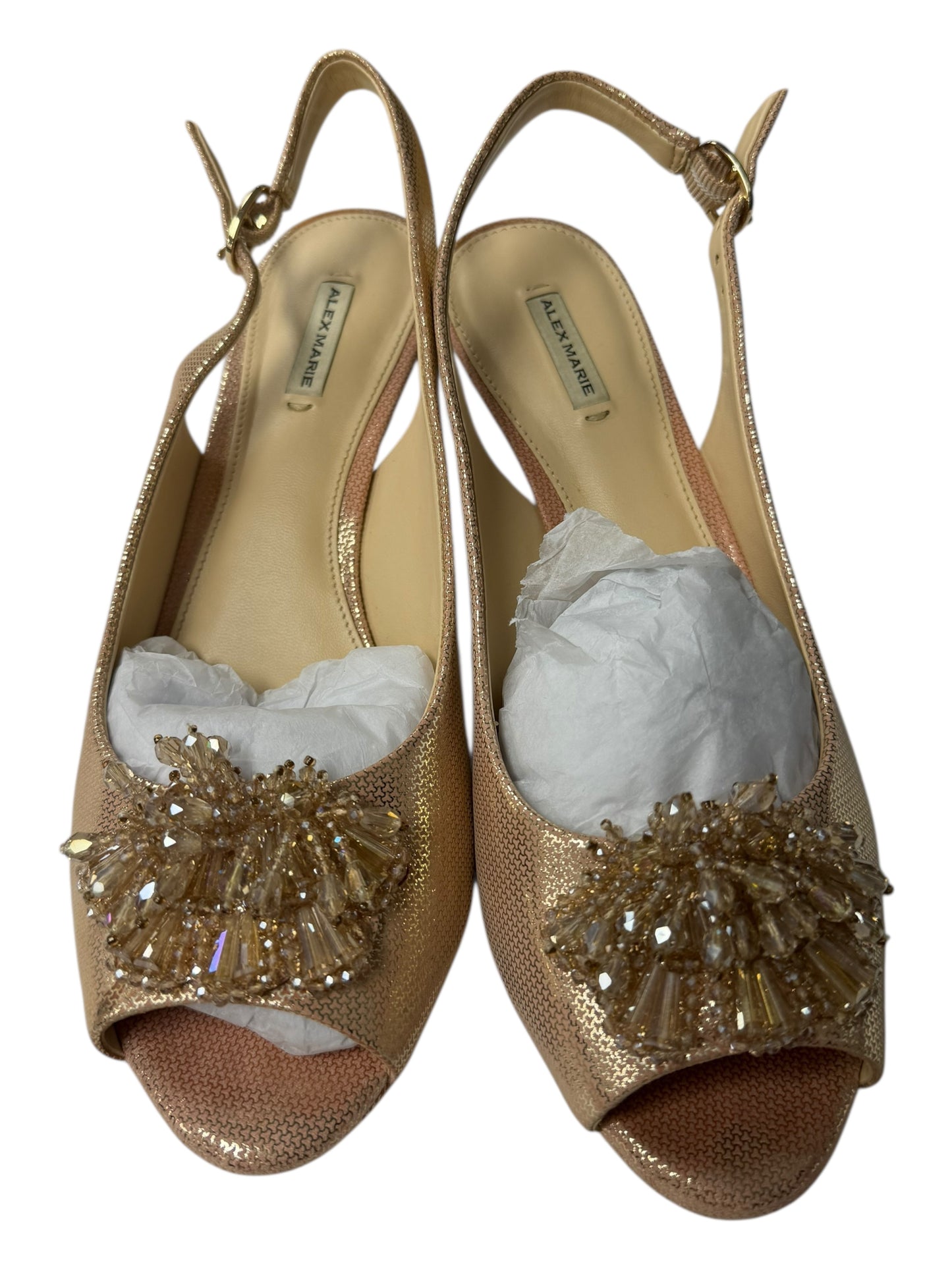 Shoes Heels Kitten By Alex Marie In Pink, Size:8