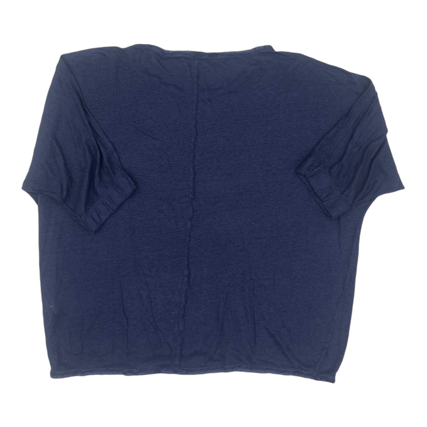 Top 3/4 Sleeve By Sundance In Blue, Size:L