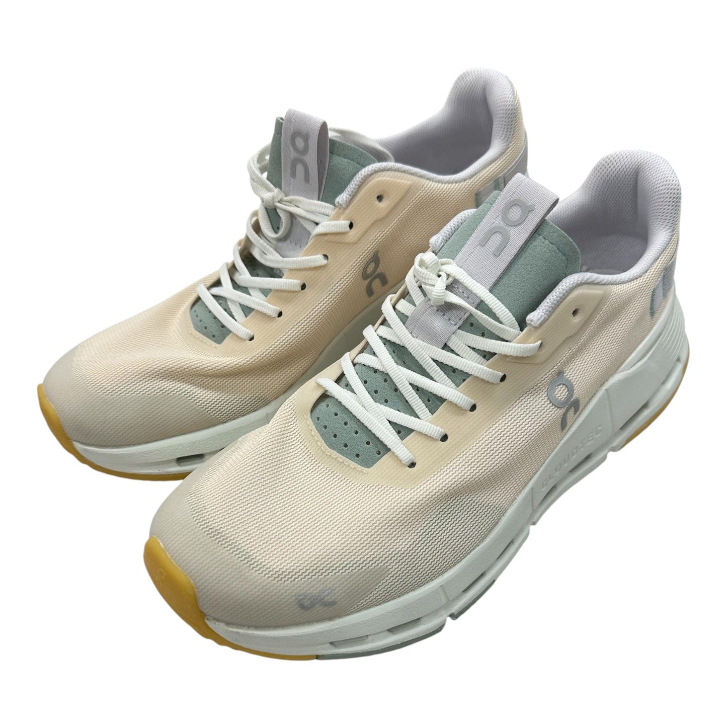 Shoes Athletic By On Cloud In Grey & White, Size:7.5