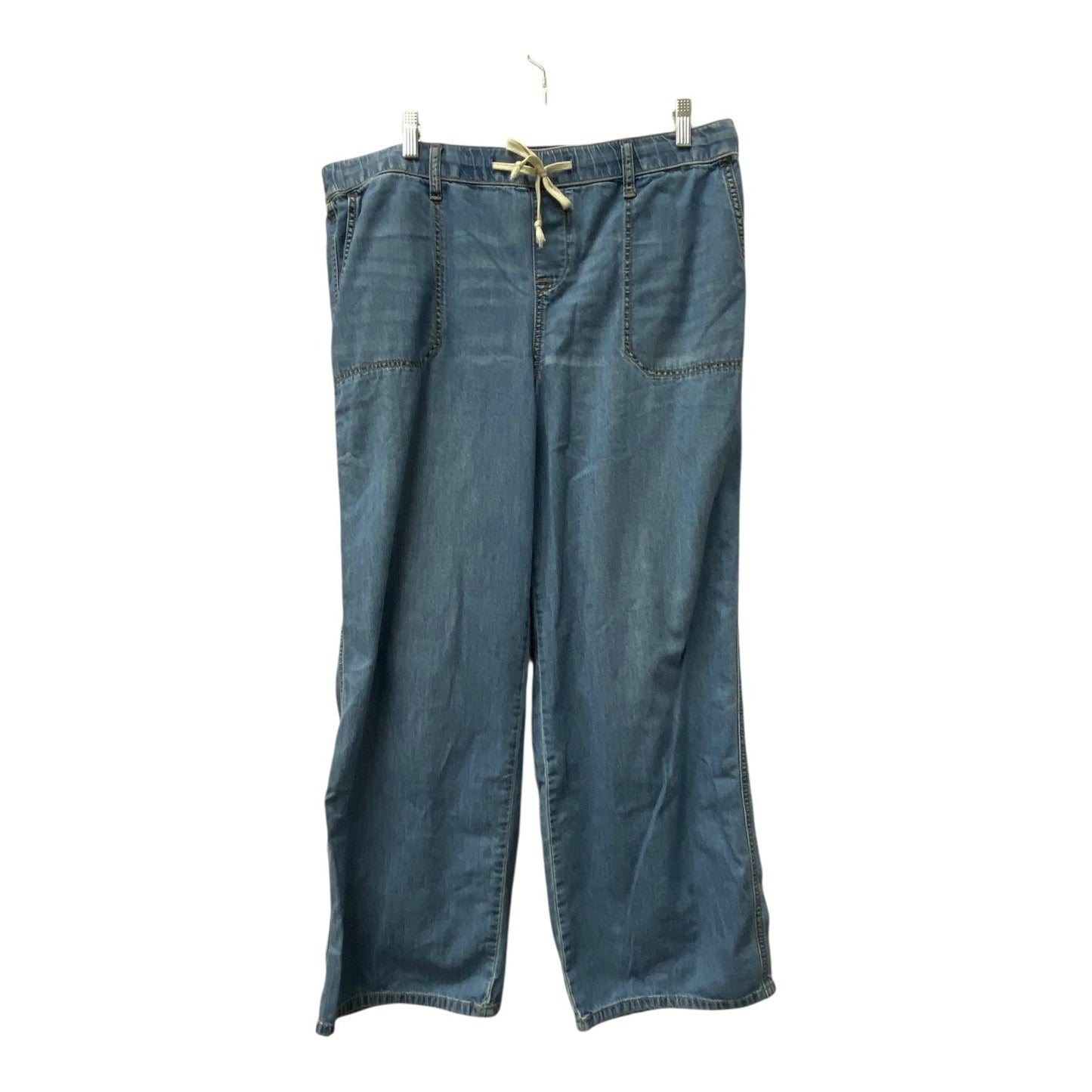 Jeans Wide Leg By Torrid In Blue, Size:16