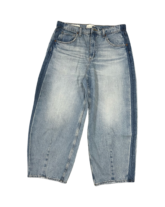 Jeans Wide Leg By Universal Thread In Blue Denim, Size:12