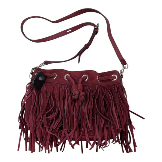 Handbag Designer By Rebecca Minkoff In Red, Size:Small