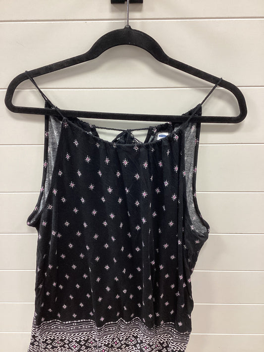 Top Sleeveless By Old Navy In Black, Size:1X