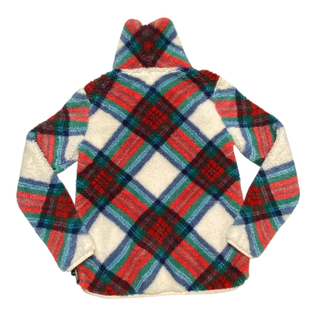 Jacket Fleece By Talbots In Multi, Size:Xs