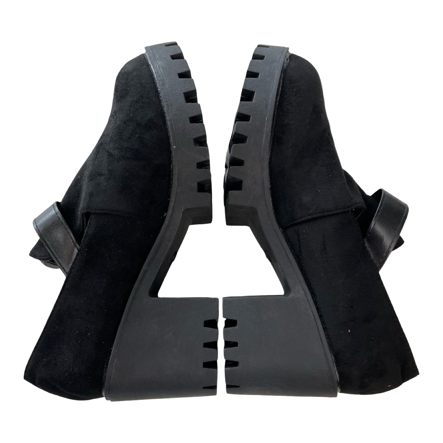 Shoes Heels Block By Clothes Mentor In Black, Size:9.5
