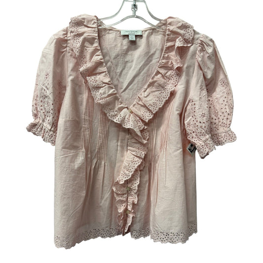 Top Ss By Ann Taylor In Pink, Size:S