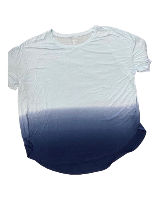 Top Ss By Time And Tru In Blue, Size:1X