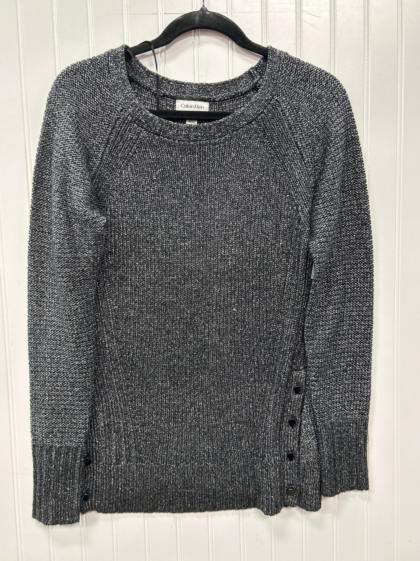 Sweater By Calvin Klein In Black, Size:S