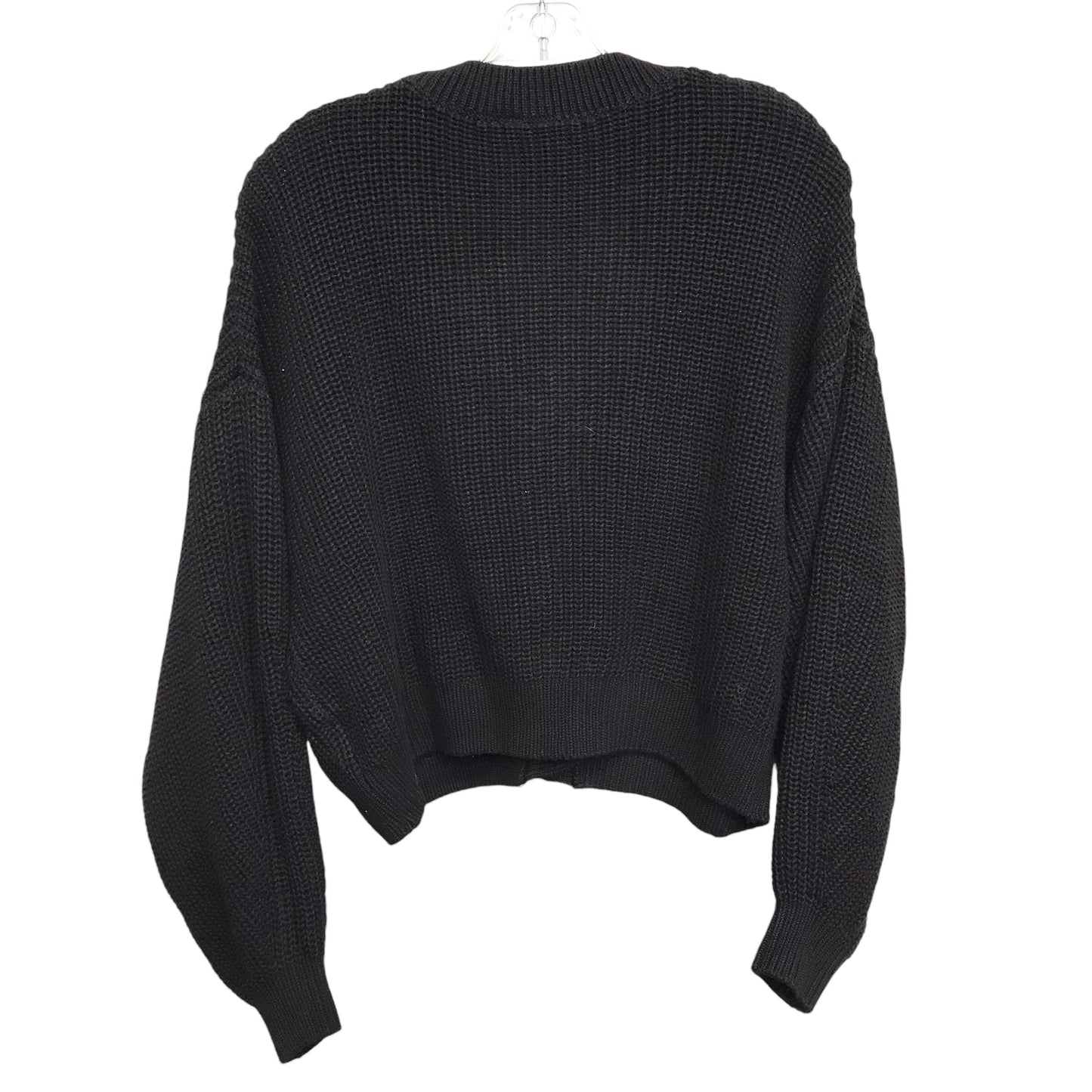 Sweater Cardigan By Divided In Black, Size:Xl